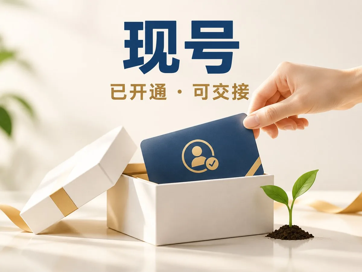 现号:已开通、可交接的开发者账号