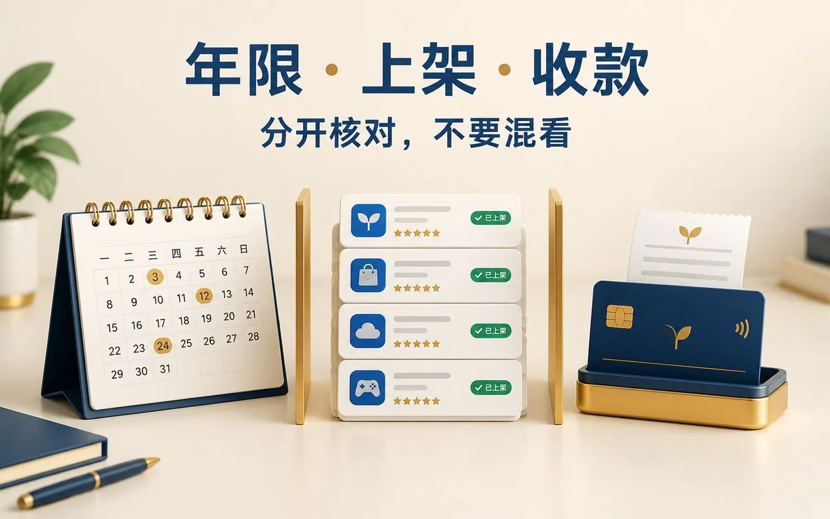 购买谷歌开发者带 App 账号：年限、上架历史、支付资料和收款不要混着看