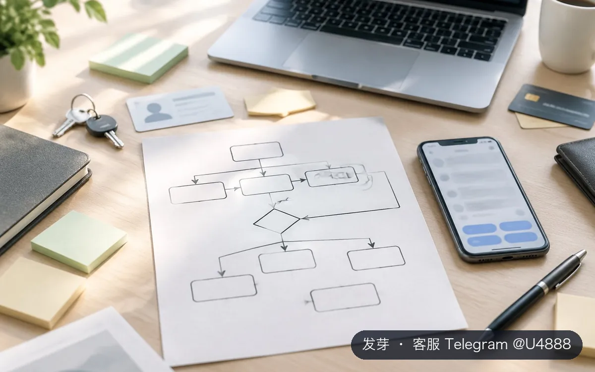 Telegram 机器人定制需求文档怎么写：命令表、按钮流程和异常分支｜发芽 客服 Telegram @U4888